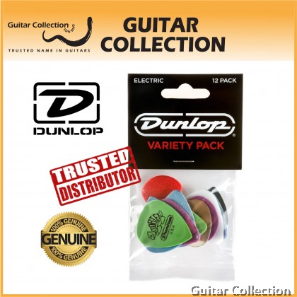 Jim Dunlop PVP113 Electric Variety Pack Guitar Picks (12 pcs/pack)