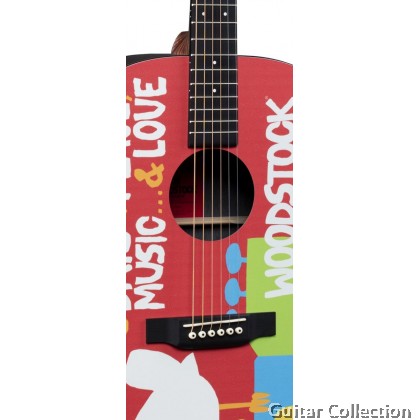 Martin DX Woodstock 50th Anniversary | X Series | Dreadnought Acoustic-Electric Guitar | Fishman | Hard Case