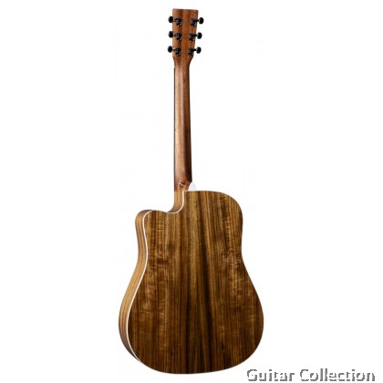 Martin DC-13E Dreadnought Spruce Top Mutenye Back & Side Acoustic-Electric Guitar with Fishman MX-T Preamp & Gig Bag