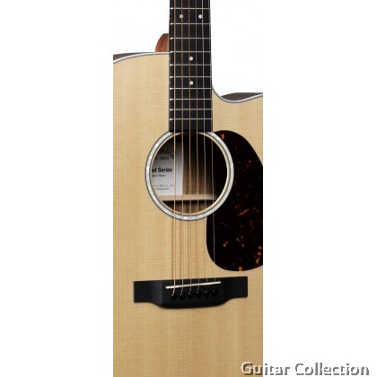 Martin DC-13E Dreadnought Spruce Top Mutenye Back & Side Acoustic-Electric Guitar with Fishman MX-T Preamp & Gig Bag