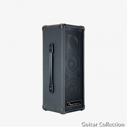 Powerwerks Kustom PW50BT PA Speaker with Bluetooth, 50-Watt, 2 x 4.5" Speakers | 3-Channel Mixer, Subwoofer Output