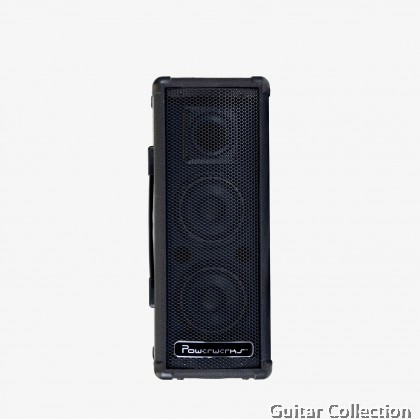 Powerwerks Kustom PW50BT PA Speaker with Bluetooth, 50-Watt, 2 x 4.5" Speakers | 3-Channel Mixer, Subwoofer Output
