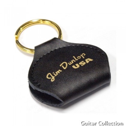 Jim Dunlop 5200 Picker's Pouch Keychain Pick Holder USA Gold Logo