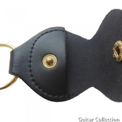 Jim Dunlop 5200 Picker's Pouch Keychain Pick Holder USA Gold Logo