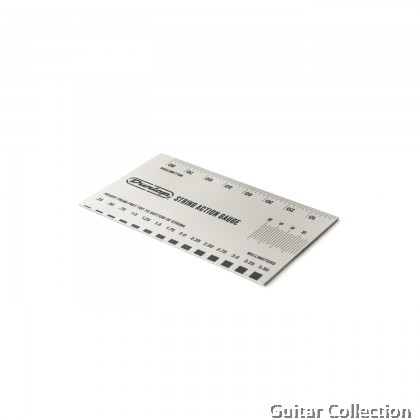 Jim Dunlop DGT04 String Action Gauge Ruler (Imperial & Metric units) | System 65 Tools