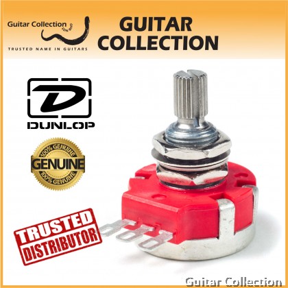 Jim Dunlop DSP500K Super Pot | 500K Ohm Split Shaft Audio Taper Potentiometer | Dunlop Electronics (A500K/B500K)