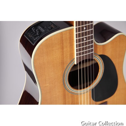 Takamine EF360SC-TT Dreadnought Cutaway Acoustic-Electric, Solid Thermal Spruce Top with CT4B II Preamp & Hard Case