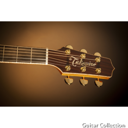 Takamine P7DC Pro Series Dreadnought Cutaway Acoustic- Electric Guitar, Natural Gloss with EQ & GC200 Case (Made In Japan)