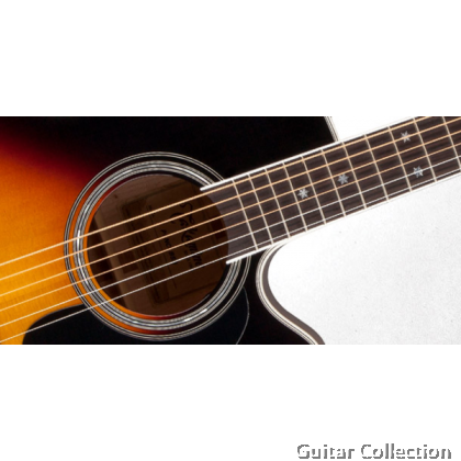 Takamine P6NC BSB Pro Series, Nex Brown Sunburst Gloss Acoustic- Electric Guitar, with EQ & GC500 Case (Made In Japan)