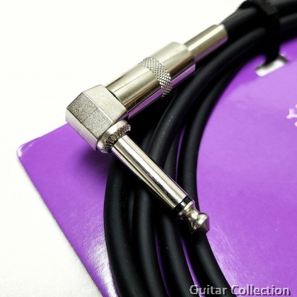 On Stage IC-10R Guitar / Instrument Cable 10 ft. (QTR - Right Angle QTR)
