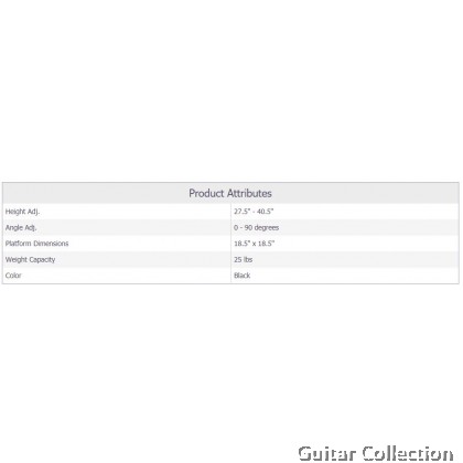 On Stage DPT5500B Percussion Table (Padded)