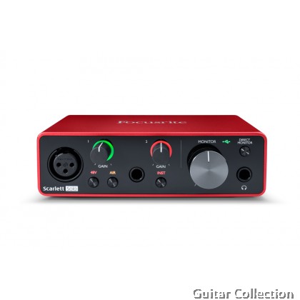 Focusrite Scarlett Solo (3rd Generation) 2x2 USB Audio Interface 