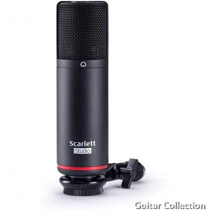 Focusrite MOSC0030 Scarlett Solo Studio 2x2 USB Audio Interface (3rd Generation) with Microphone & Headphones 