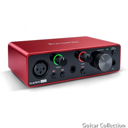 Focusrite MOSC0030 Scarlett Solo Studio 2x2 USB Audio Interface (3rd Generation) with Microphone & Headphones 