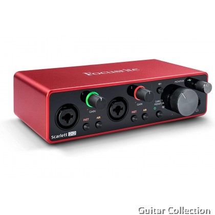 Focusrite MOSC0031 Scarlett 2i2 Studio 2x2 USB Audio Interface (3rd Generation) with Microphone & Headphones 