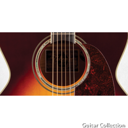 Takamine EF250TK Toby Keith Signature Series Jumbo Cutaway Sunburst Acoustic- Electric Guitar with EQ & GC000 Case (Made In Japan)