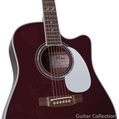 Takamine JJ325SRC John Jorgenson Signature Series Acoustic Guitar | Dreadnought Cutaway | Gloss Satin | CT4B II Preamp | GC 200 Case | Made In Japan