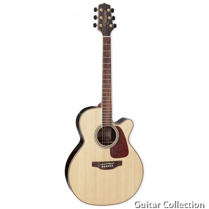 Takamine GN93CE NAT | NEX Acoustic-Electric Guitar | Solid Spruce Top, 3-pcs Black Walnut / Maple B&S | TK-40D