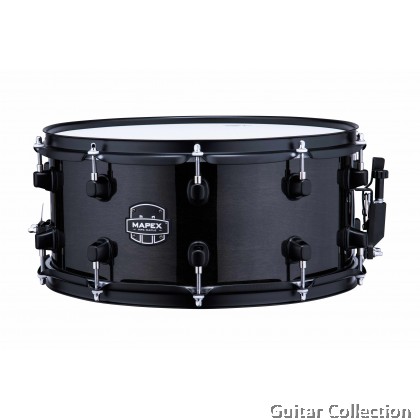 Mapex MPML4800BMB (Transparent Midnight Black) Maple Shell MPX Snare Drum (14" x 8")