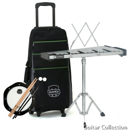 Mapex MPK32PC Backpack Glockenspiel/Percussion Kit with Integrated Roller Bag