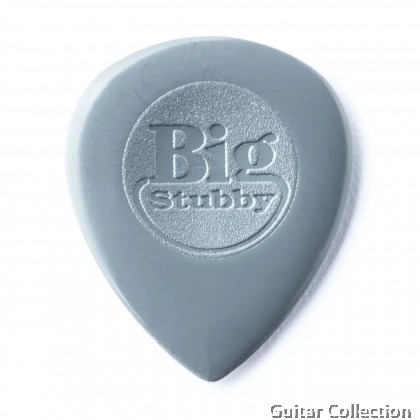Jim Dunlop 445P200 Nylon Big Stubby Guitar Picks | 2.0mm (6 pcs/pack)