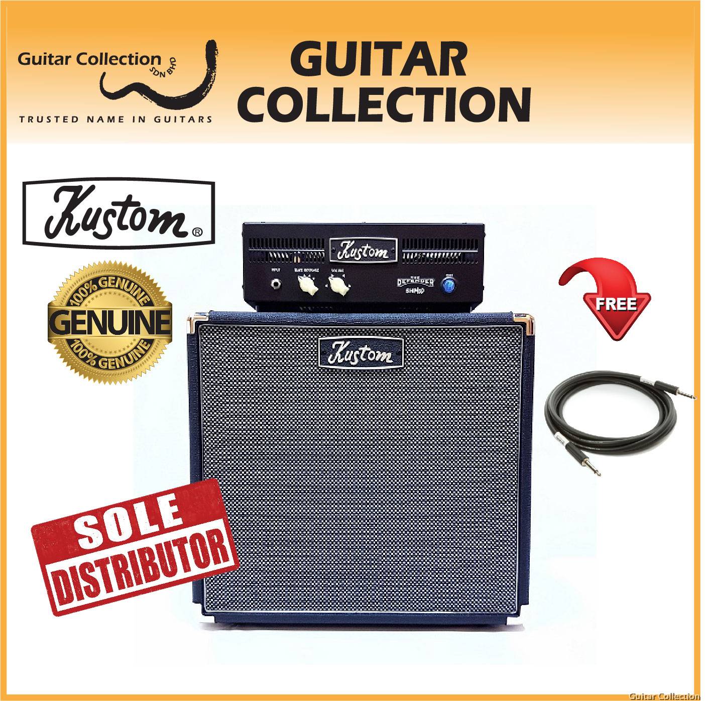 Kustom DEFENDER5H Mod Head Defender 1x12