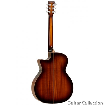 Tanglewood TW4 VC KOA  Winterleaf Venetian Cutaway Size| Solid Spruce Top Koa Veneer, Koa Back and Sides| Antique Violin Sunburst Gloss Finish with Fishman Isys T EQ System| (FREE STRINGS, PICKS, PICKHOLDER, STRAP & BAG)