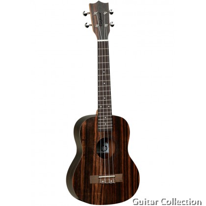 Tanglewood TWT 19 Tiare Tenor Ukulele | Figured Ebony Top, Back & Sides Luxury Satin Finish | (Free Gig Bag)  