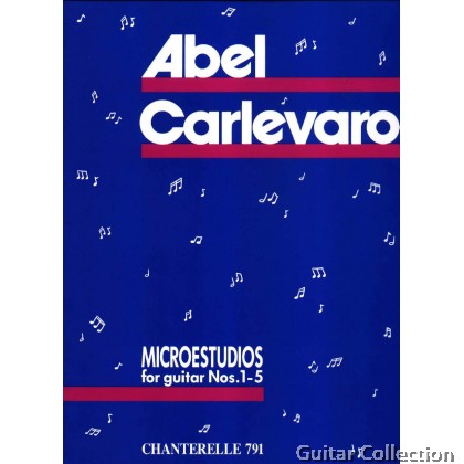 Microestudios for Guitar No. 1-5 by Abel Carlevaro
