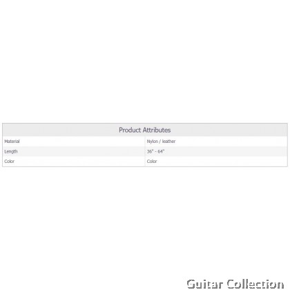 On Stage Stand GSA20 Seatbelt Guitar Strap (LENGTH: MIN 36" / MAX 64") (WIDTH 5CM)