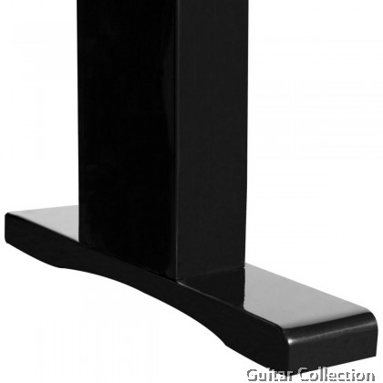 On Stage Stands KB9503B Height Adjustable Piano Bench | 17" - 22" | 330 lbS./150KG | Black Gloss