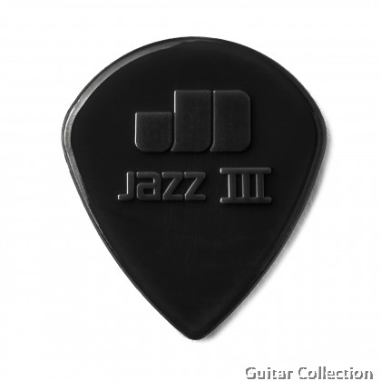 Jim Dunlop 47P3S Stiffo Nylon Jazz III Guitar Picks | 1.38mm (6 pcs/pack)