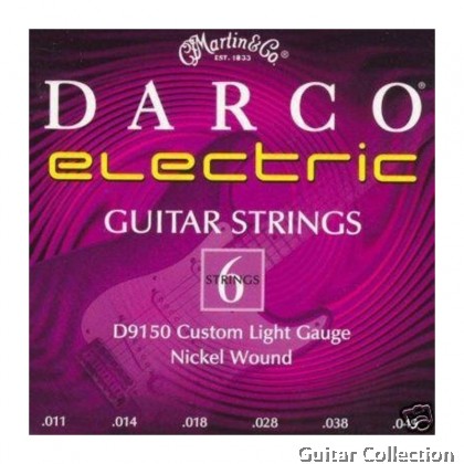 Martin Darco D9150 | 011-049 | Nickel Plated Electric Guitar Strings | Custom Light