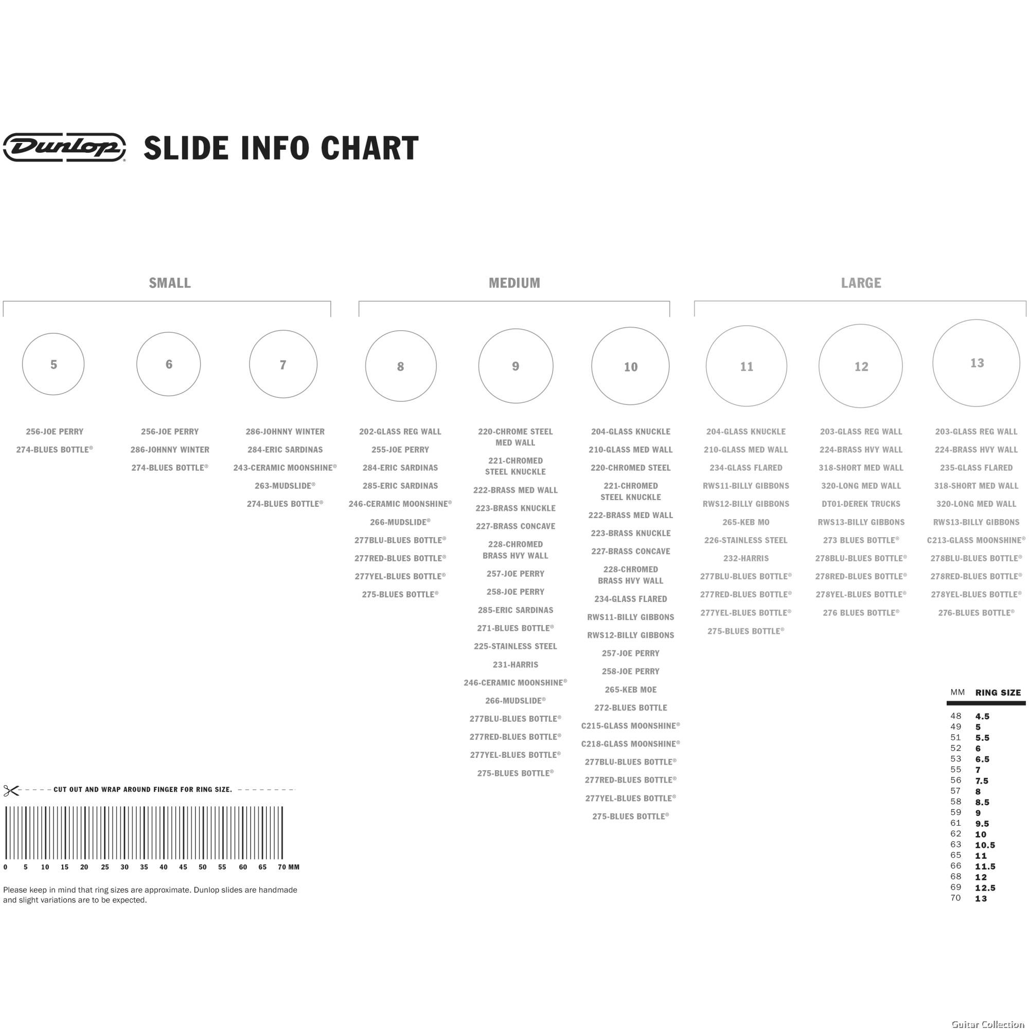 Jim dunlop shop slides