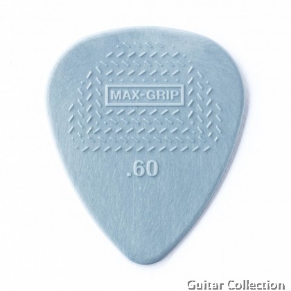 Jim Dunlop 449P060 Max Grip Nylon Guitar Picks | 0.60mm (12 pcs/pack)