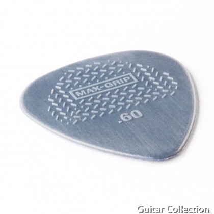 Jim Dunlop 449P060 Max Grip Nylon Guitar Picks | 0.60mm (12 pcs/pack)