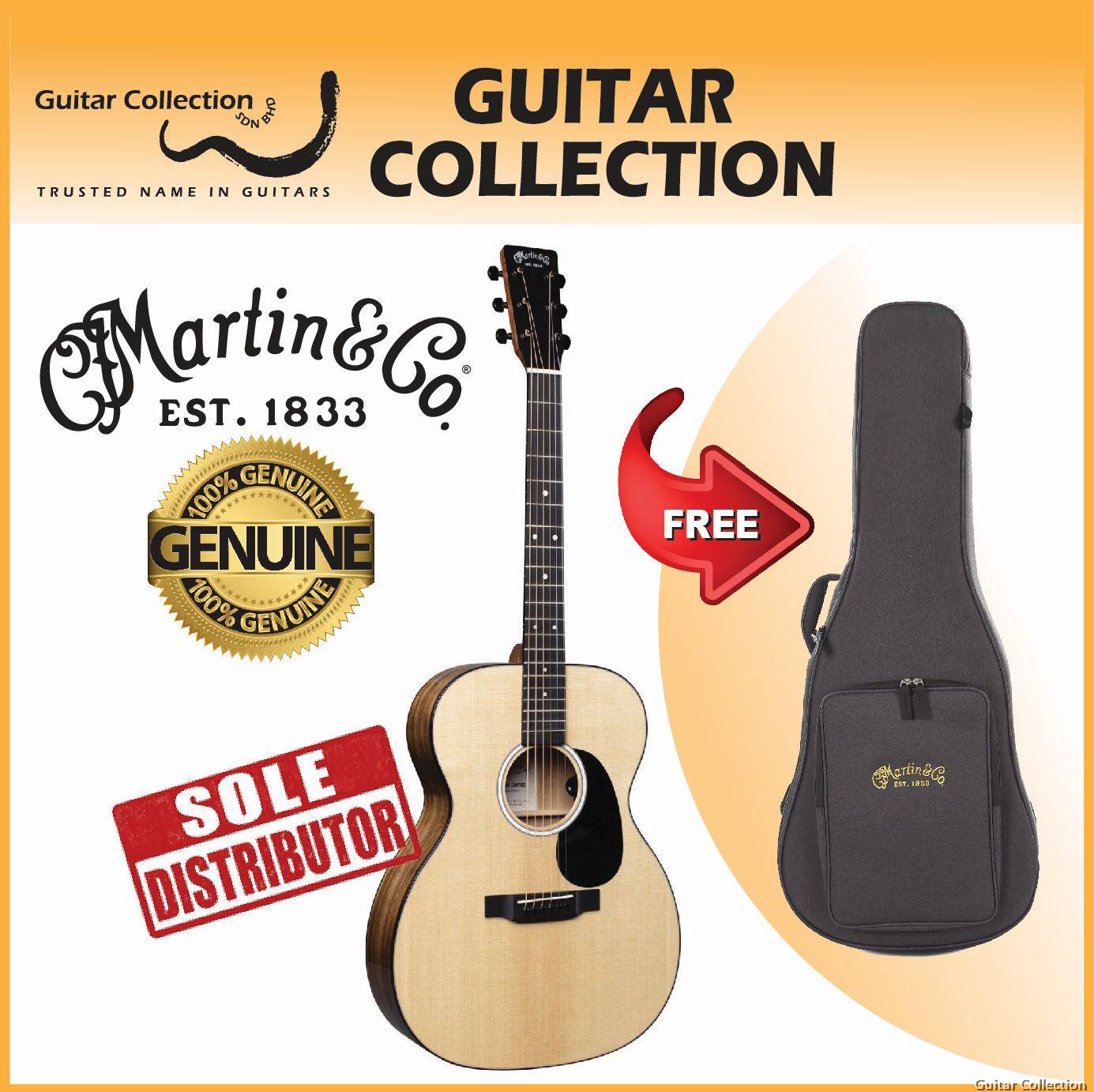 Martin 000 discount gig bag
