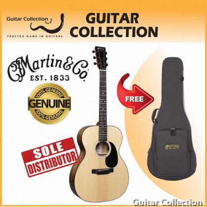 Martin 000-12E Koa | Road Series | 000 Acoustic-Elec Guitar | Solid Spruce Top, Koa Fine Veneer B&S | Fishman | Gig Bag