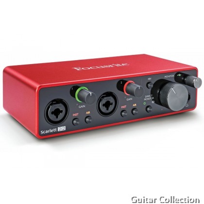 Focusrite MOSC0025 Scarlett 2i2 USB Audio Interface (3rd Generation) with Pro Tools 