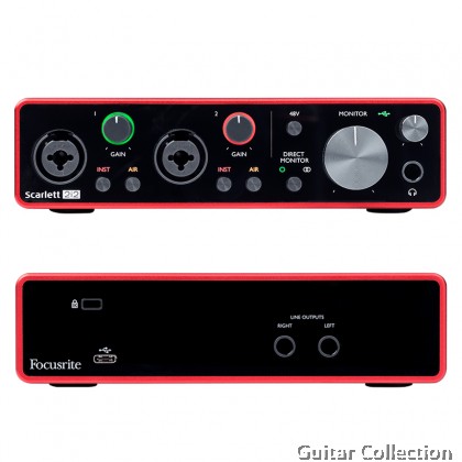 Focusrite MOSC0025 Scarlett 2i2 USB Audio Interface (3rd Generation) with Pro Tools 