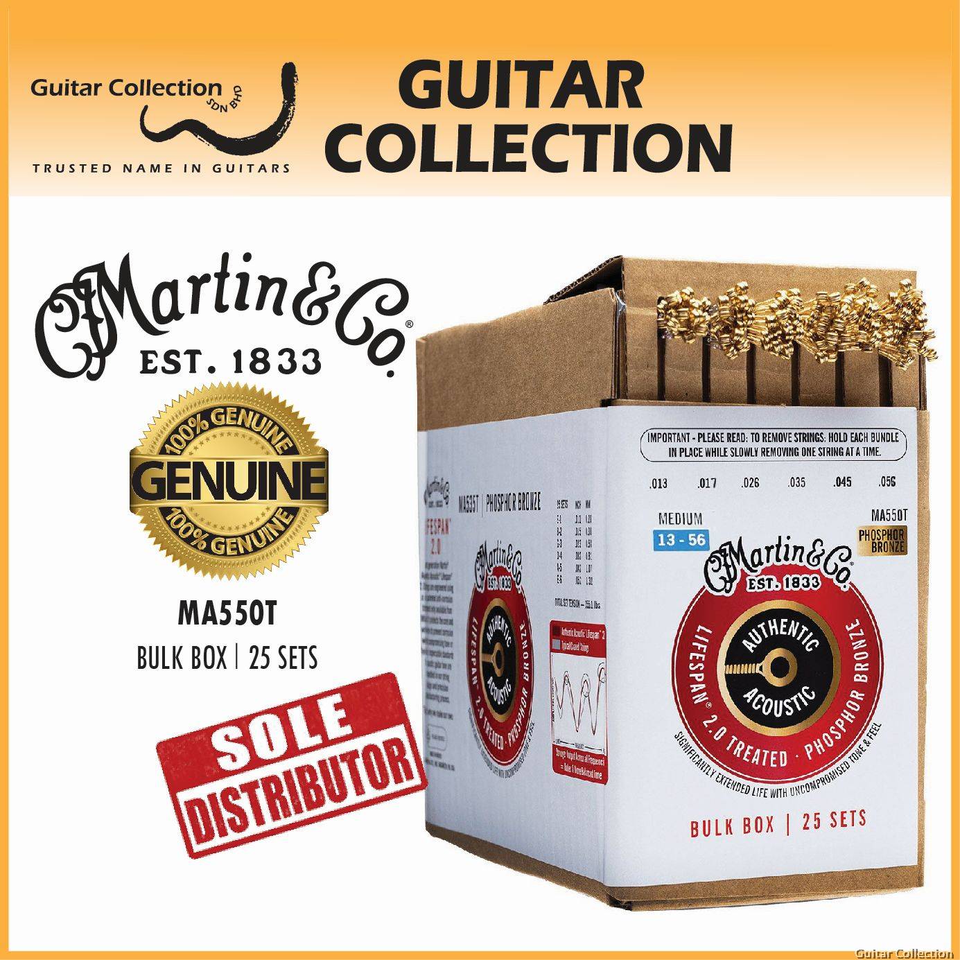 Martin treated strings on sale