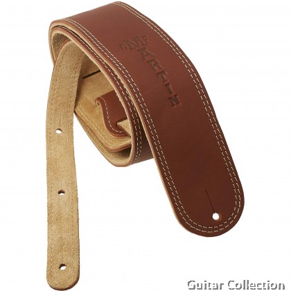 Martin 18A0012 Ball Glove Guitar Strap | 100% Leather | Brown (Width: 2.5" / Length: 38" - 54")