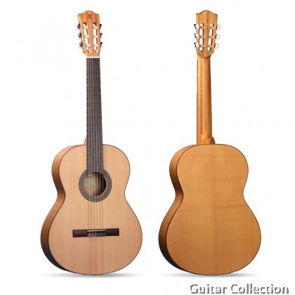 Alhambra 2F + G | Flamenco Classical Guitar | Solid Cedar Top | Sycamore B&S | Gig Bag (Made In Spain)