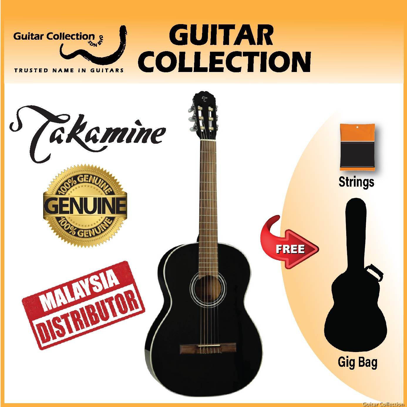 Takamine Acoustic Guitar Collection 全7種
