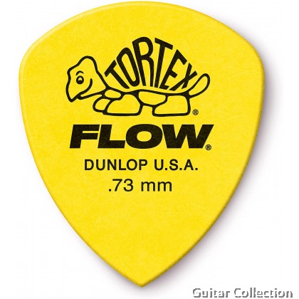 Jim Dunlop 558P073 Tortex Flow Standard Guitar Picks | 0.73mm (12 pcs/pack)