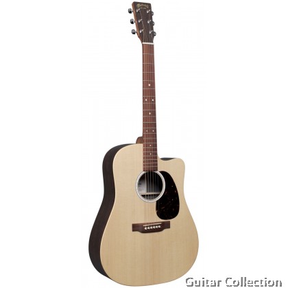 Martin DC-X2E Rosewood | X Series | Dreadnought Aco-Elec Guitar | Solid Spruce Top, Rosewood HPL B&S | Fishman | Gig Bag