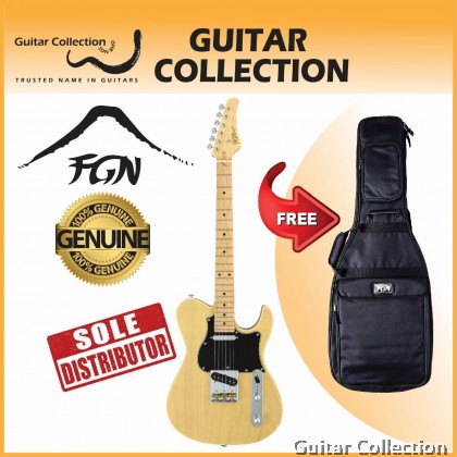 FGN Fujigen JIL2ASHM/OWB | J-Standard Iliad | Electric Guitar | Off White Blonde | Gig Bag (Made In Japan)