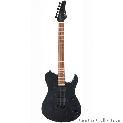 FGN Fujigen JIL2ASHDE664R/OPB | J-Standard Iliad | Baritone Electric Guitar | Open Pore Black | Gig Bag (Made In Japan)