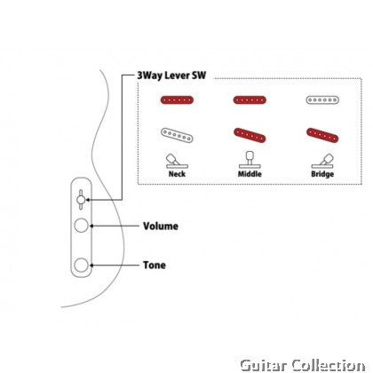 FGN Fujigen BIL2M/CS | Boundary Iliad | Electric Guitar | Cherry Sunburst | Gig Bag (Made In Japan)