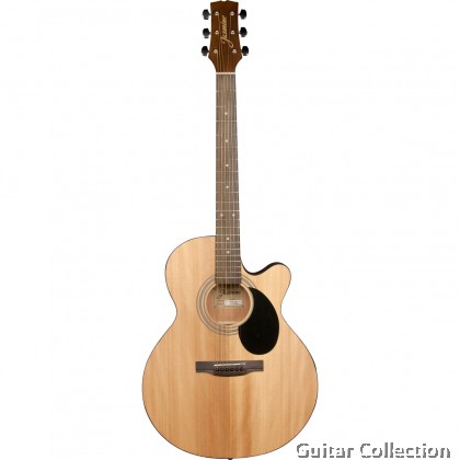 Jasmine S34C | Grand Orchestra Cutaway Acoustic Guitar | Spruce Top, Sapele B&S